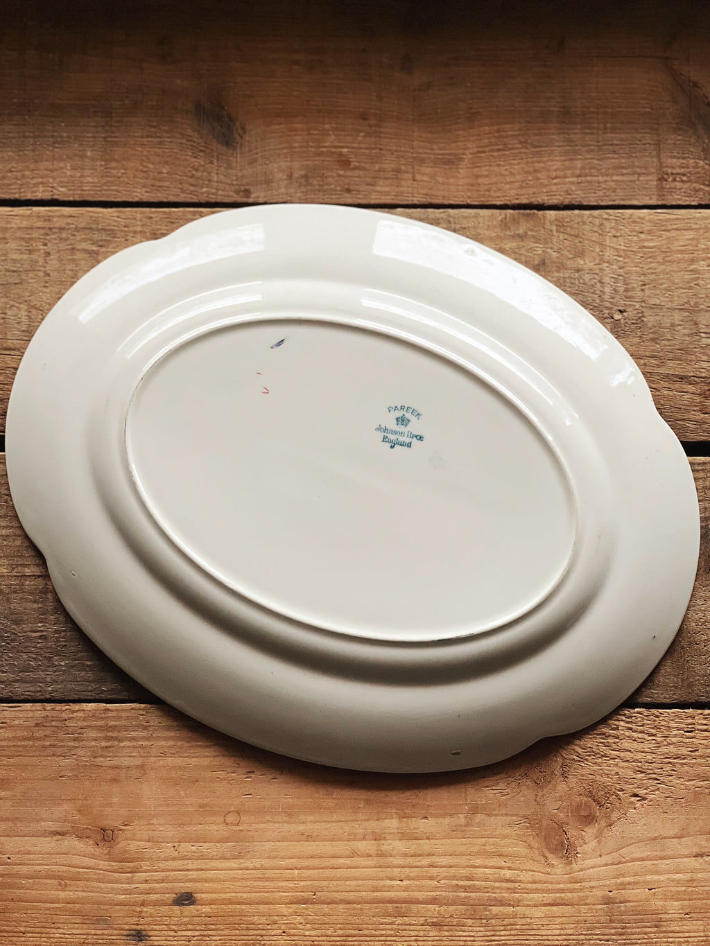 Vintage Johnson Brothers Pareek Oval Serving Platter