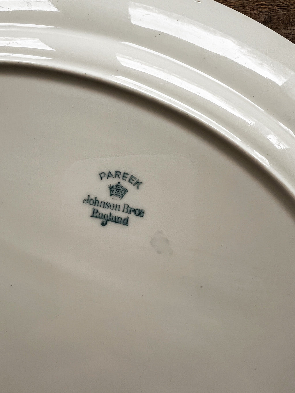 Vintage Johnson Brothers Pareek Oval Serving Platter