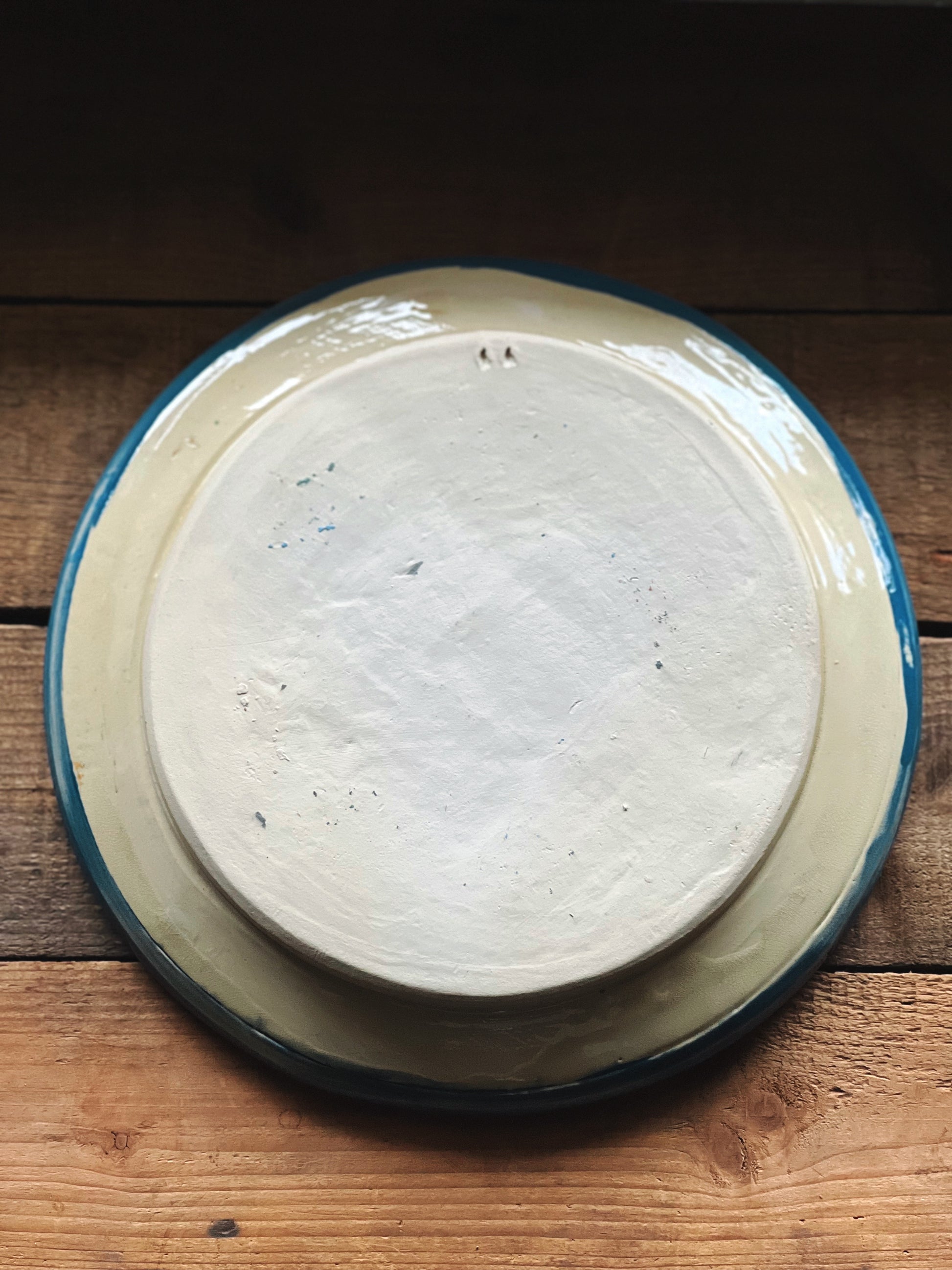 Vintage Hand Painted Decorative Wall Plate