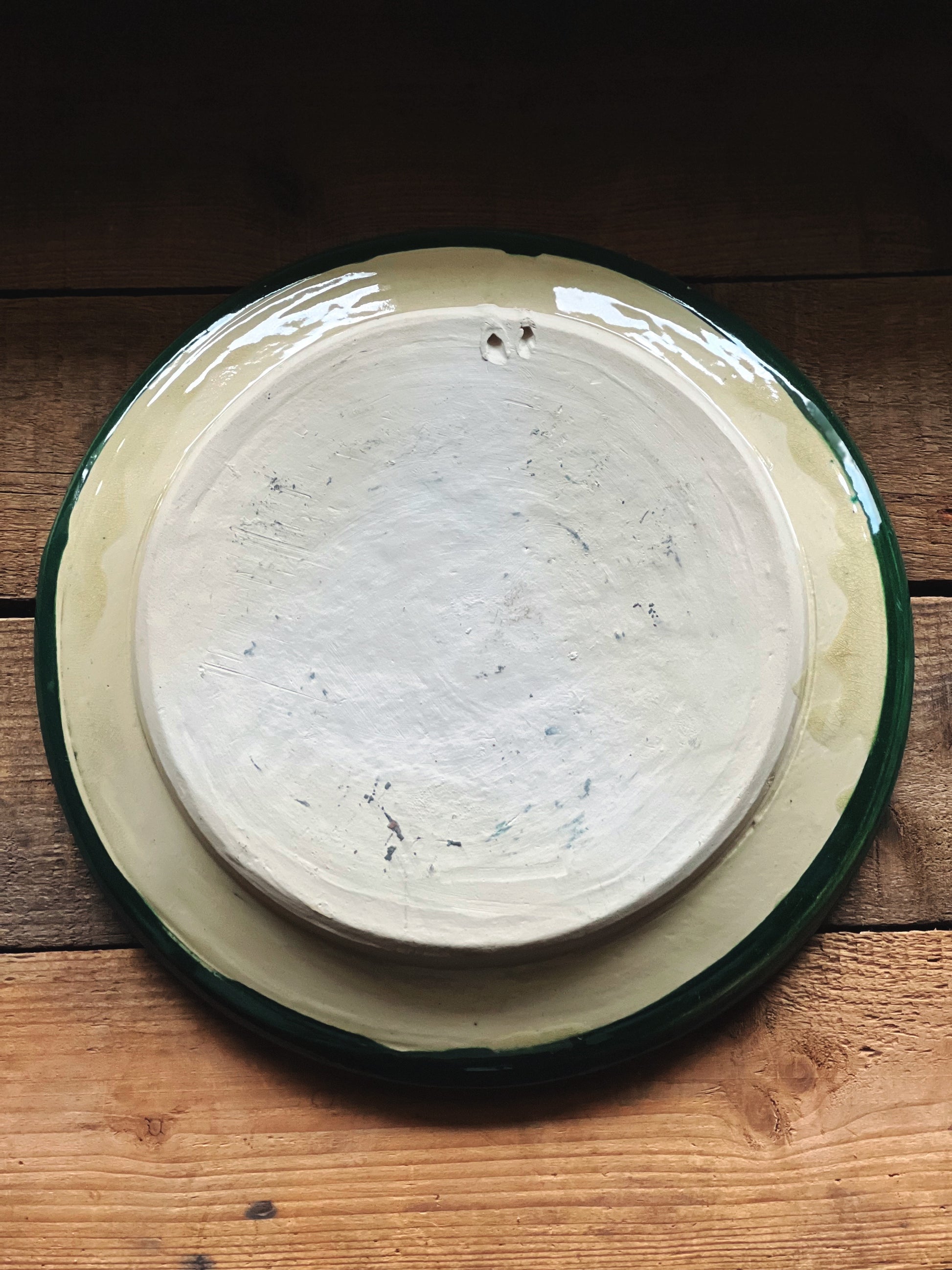 Vintage Hand Painted Decorative Wall Plate