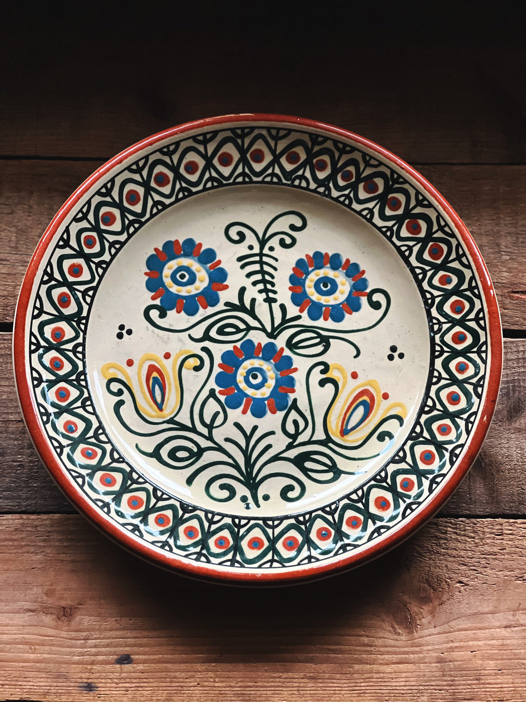 vintage decorative wall plate