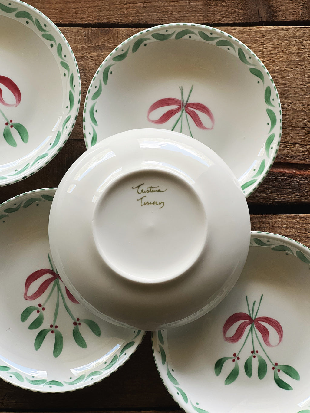 Small Hand Painted Ceramic Plate Made in Spain