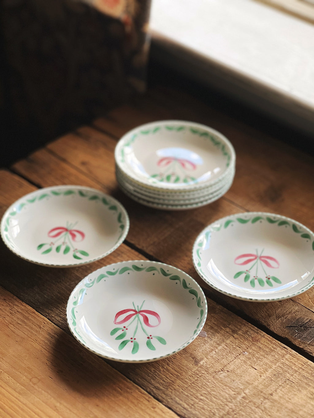 Small Hand Painted Ceramic Plate Made in Spain