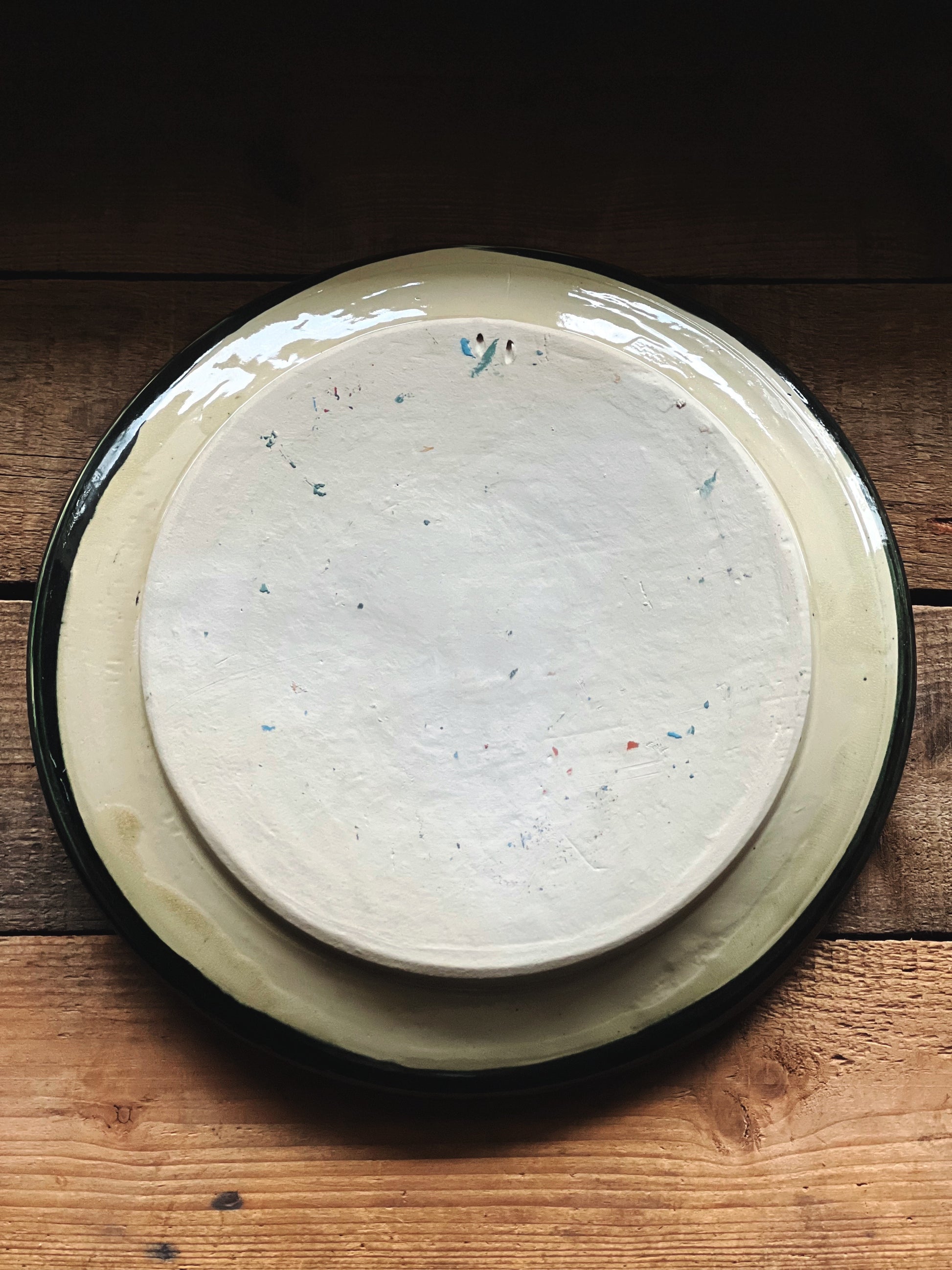 Vintage Hand Painted Decorative Wall Plate