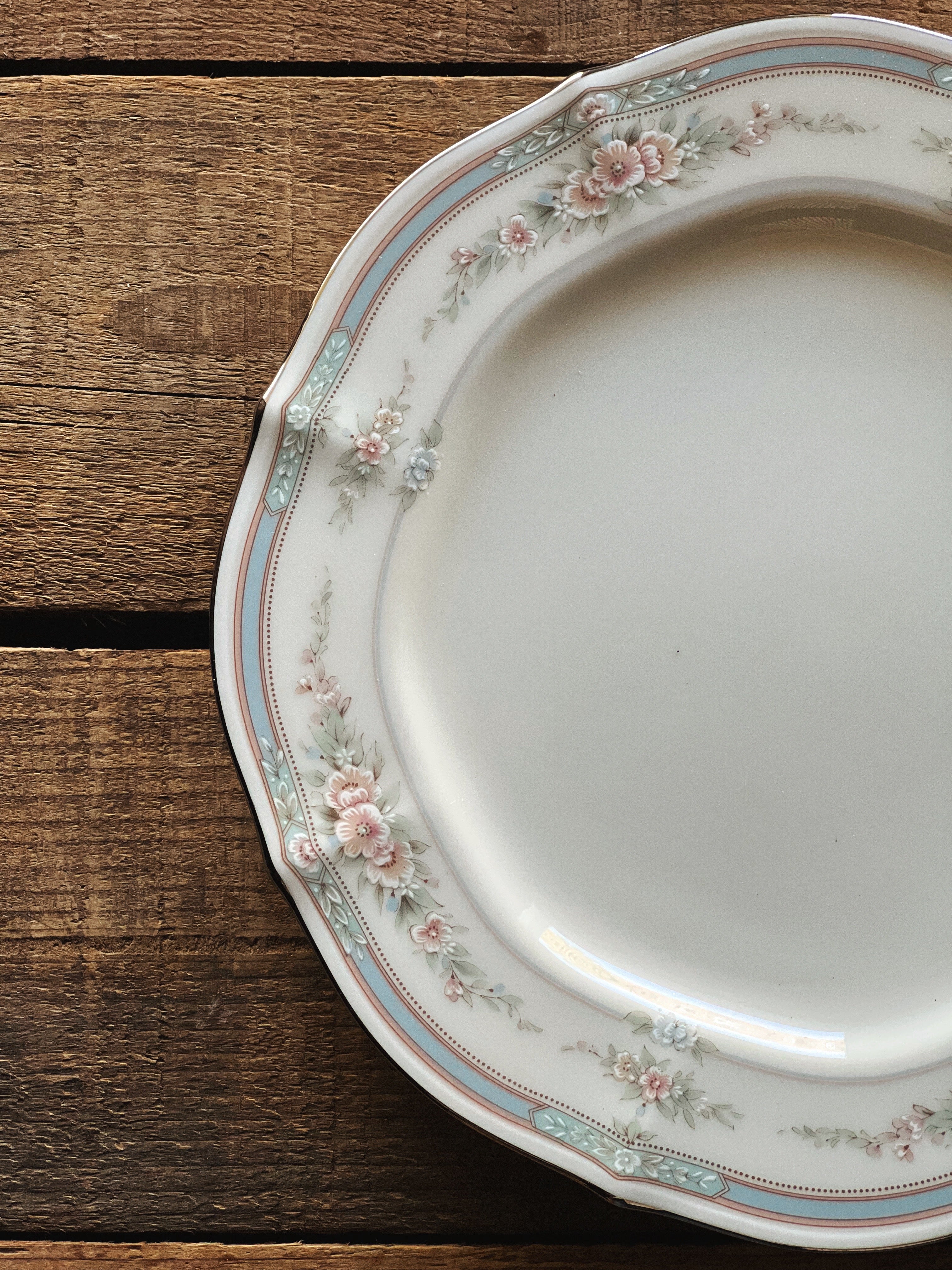 Noritake × John Hinds 『BAY•ROC』　大皿 Vintage Noritake Rothschild Salad Plate – feastvintage