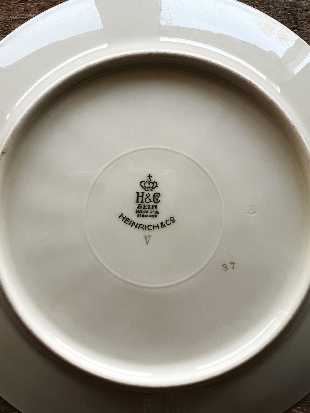 Vintage Heinrich & Co Bavaria Floral Dessert Plate