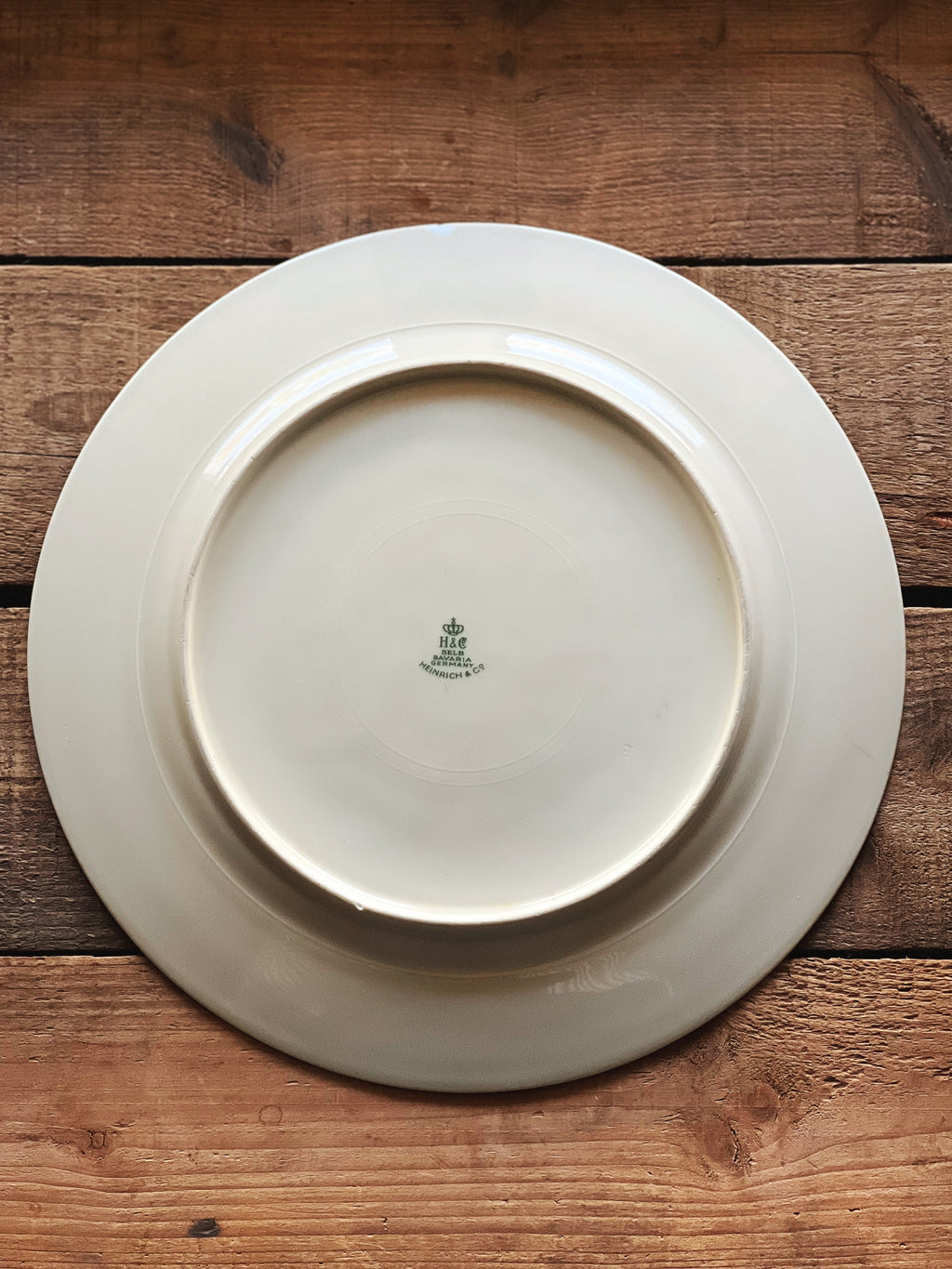 Vintage Heinrich & Co Bavaria Floral Dinner Plate