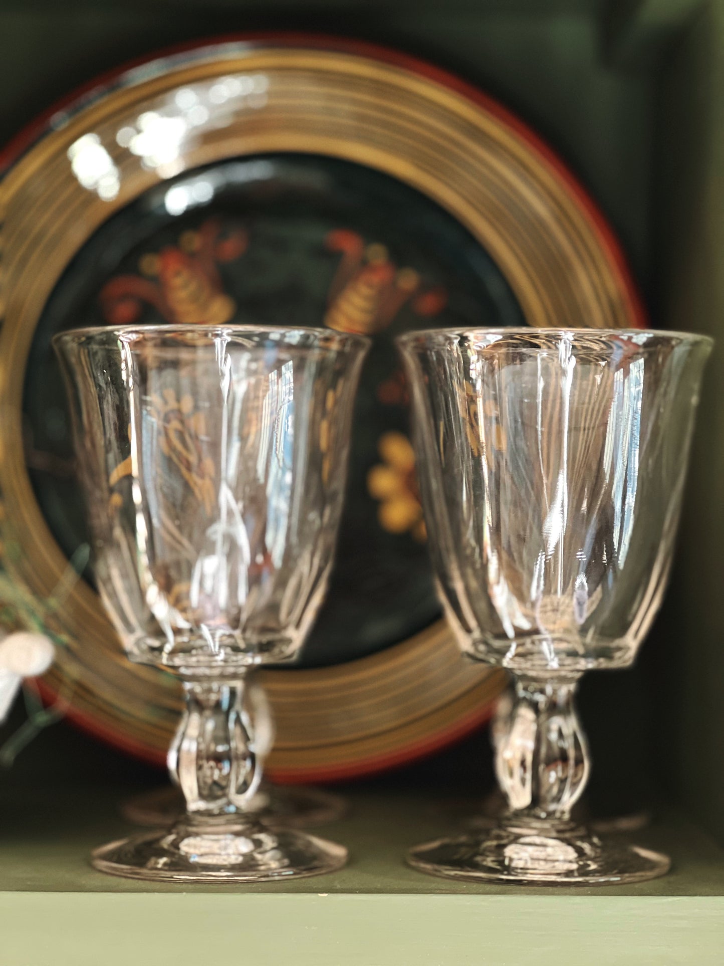 Vintage Wine Glass | Water Goblet