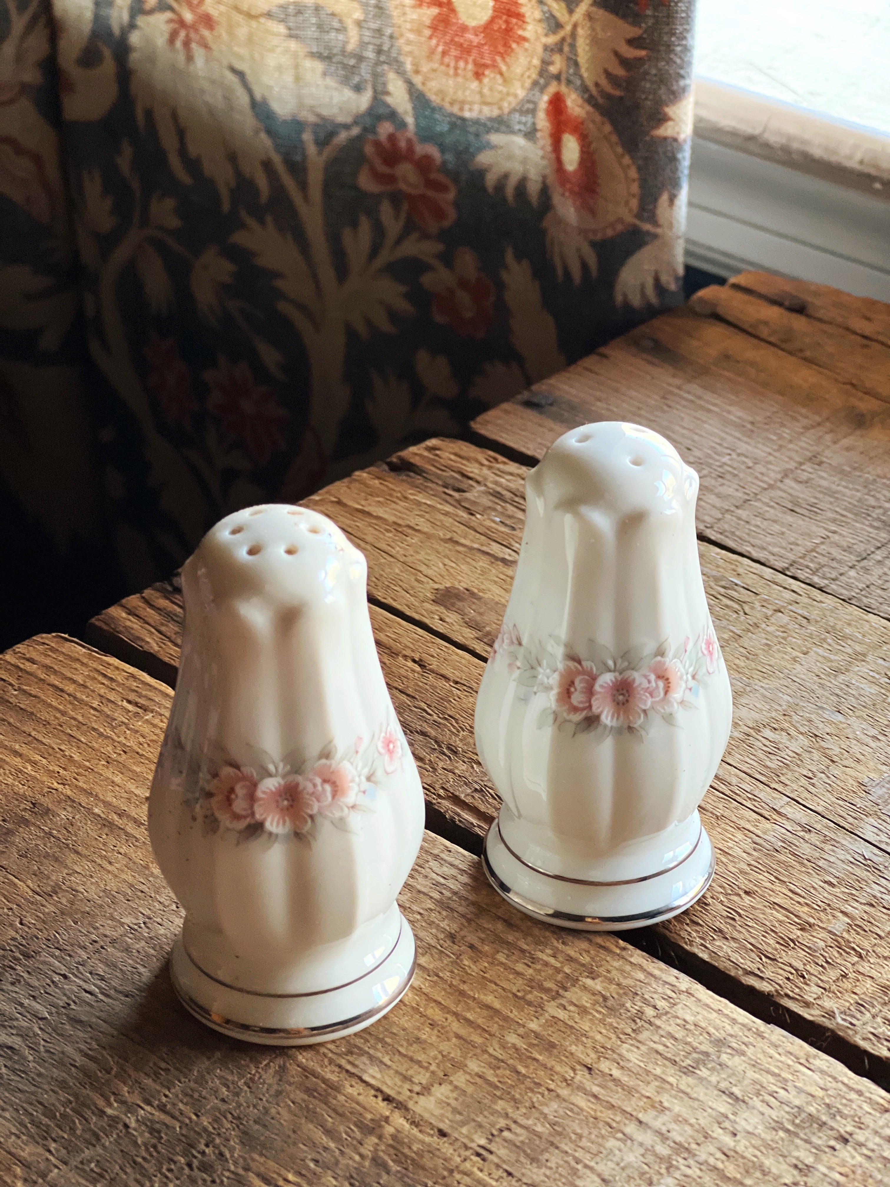 Vintage Noritake Rothschild Salt & Pepper Shakers – feastvintage