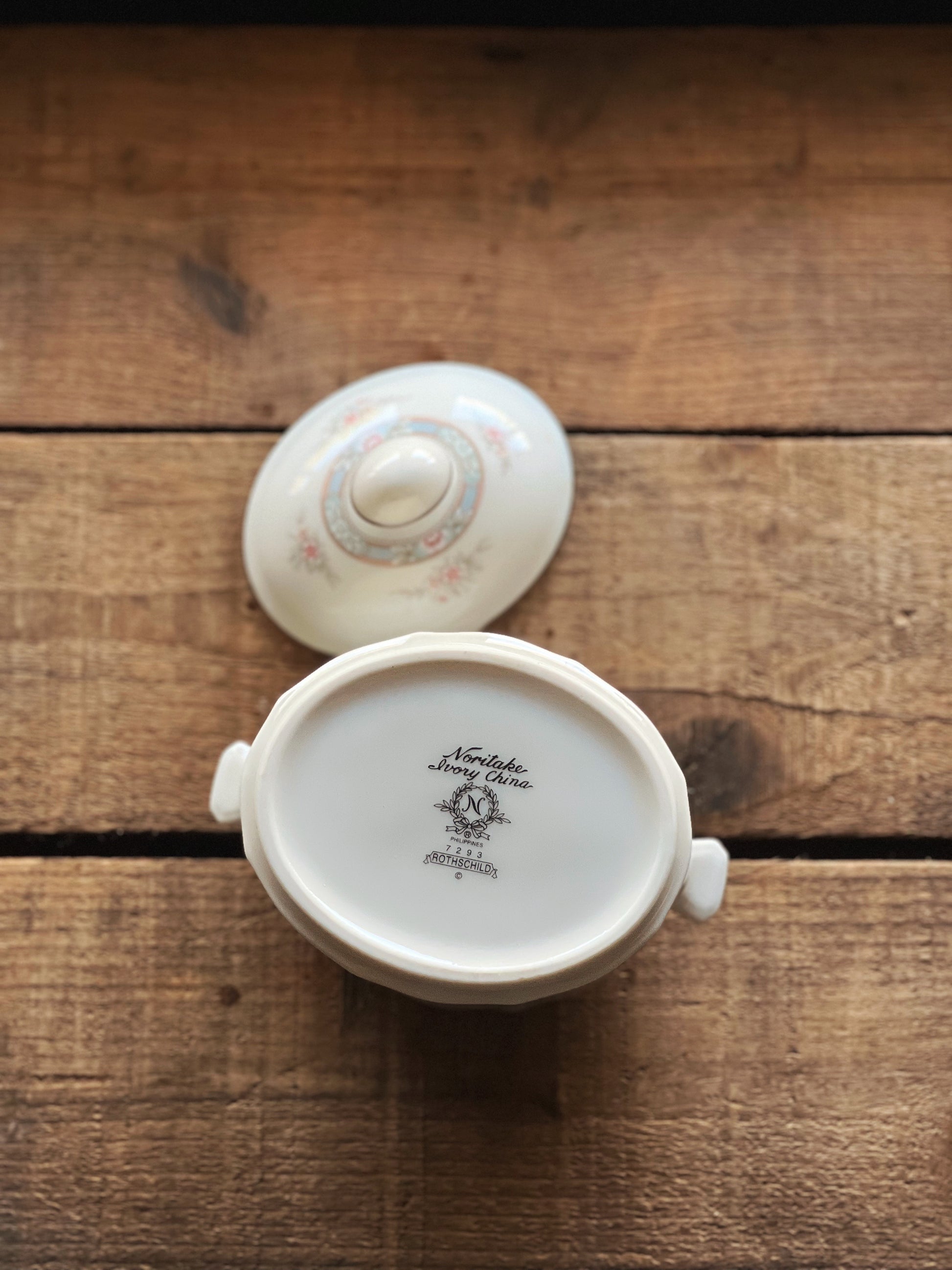 Vintage Noritake Rothschild Sugar Bowl