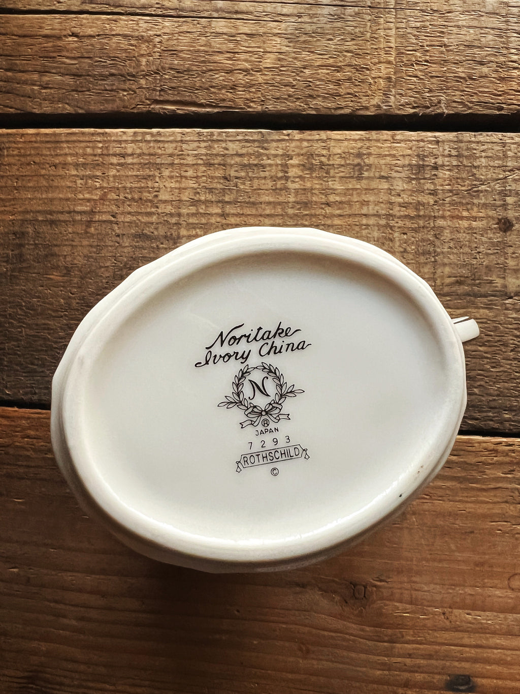 Vintage Noritake Rothschild Creamer