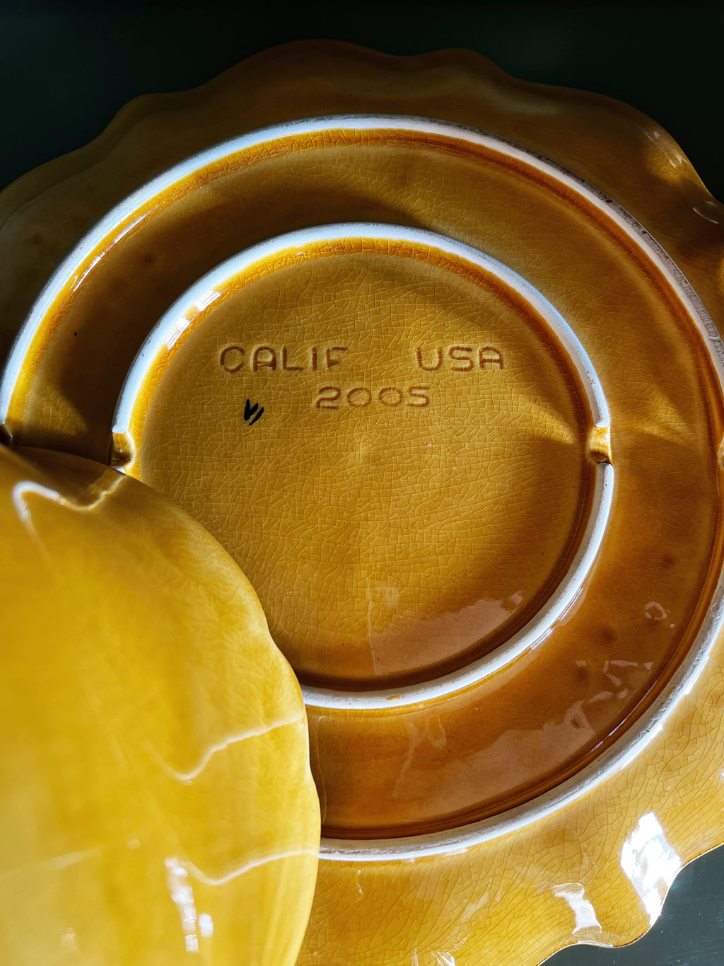 Hand Painted Vintage Fruit Tureen California