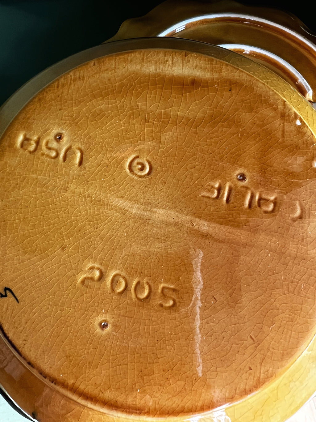 Hand Painted Vintage Fruit Tureen California