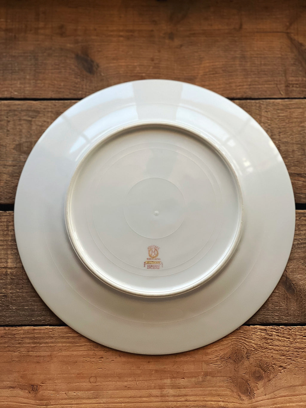 Noritake Gotham Dinner Plate - Floral & Fruit Basket Design Japan China Vintage Replacement