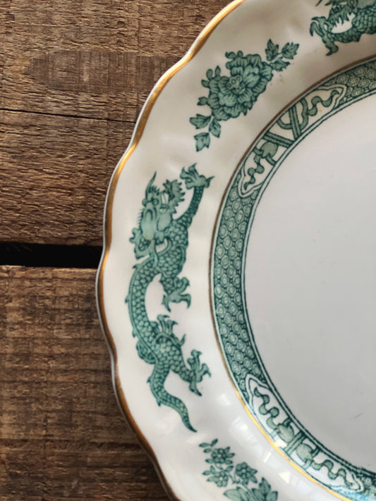 Antique Booths Dragon Salad Plate
