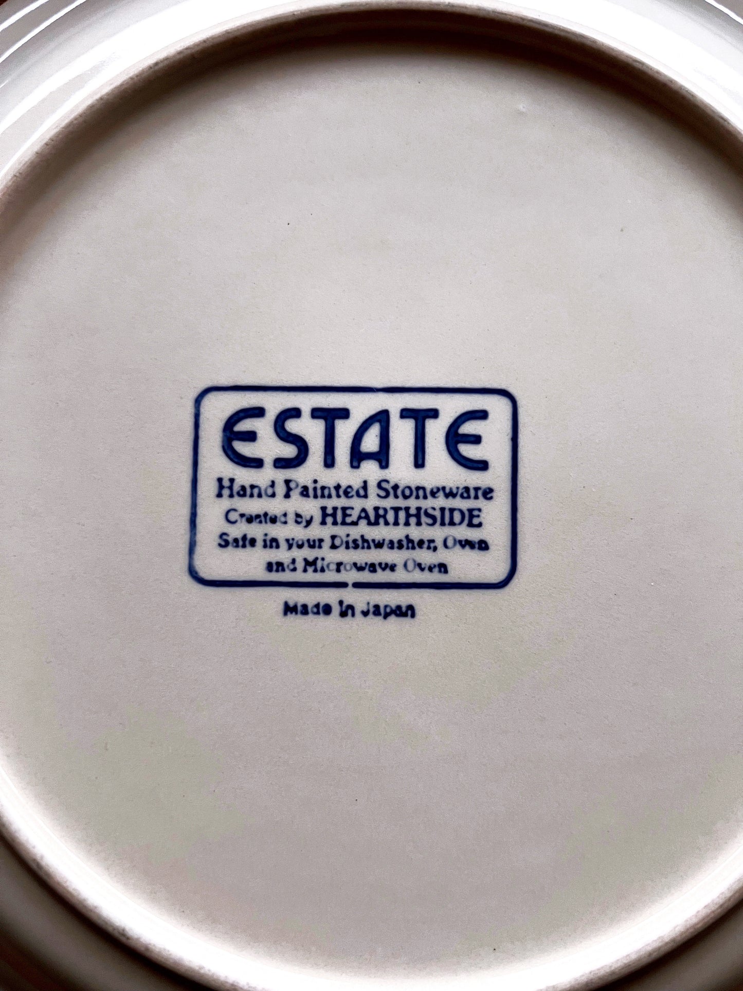 Vintage Estate by Hearthside Stoneware Dinner Plate