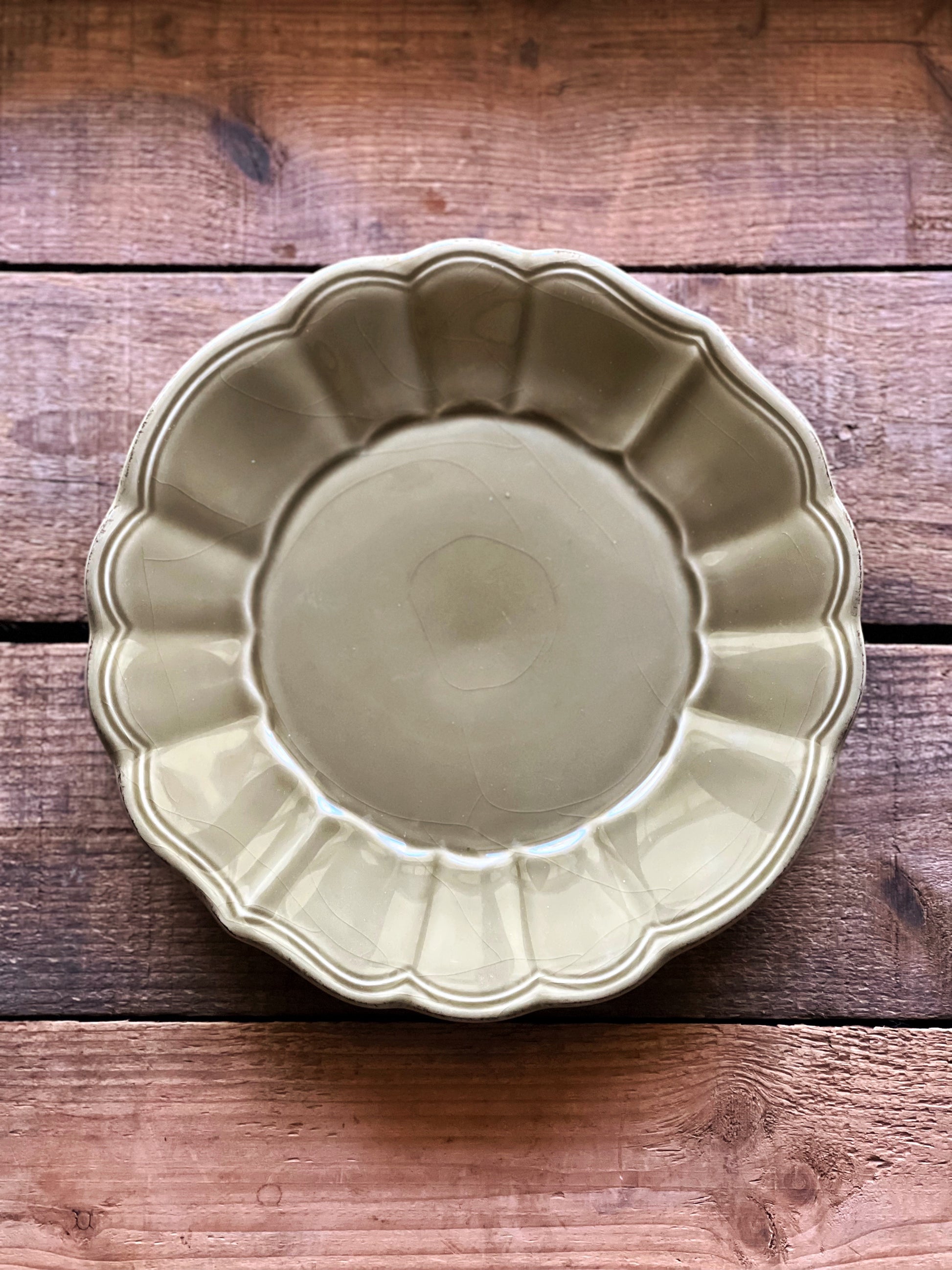 Set of 4 Vintage Matceramica Portugal Salad Plates / Dessert Plates
