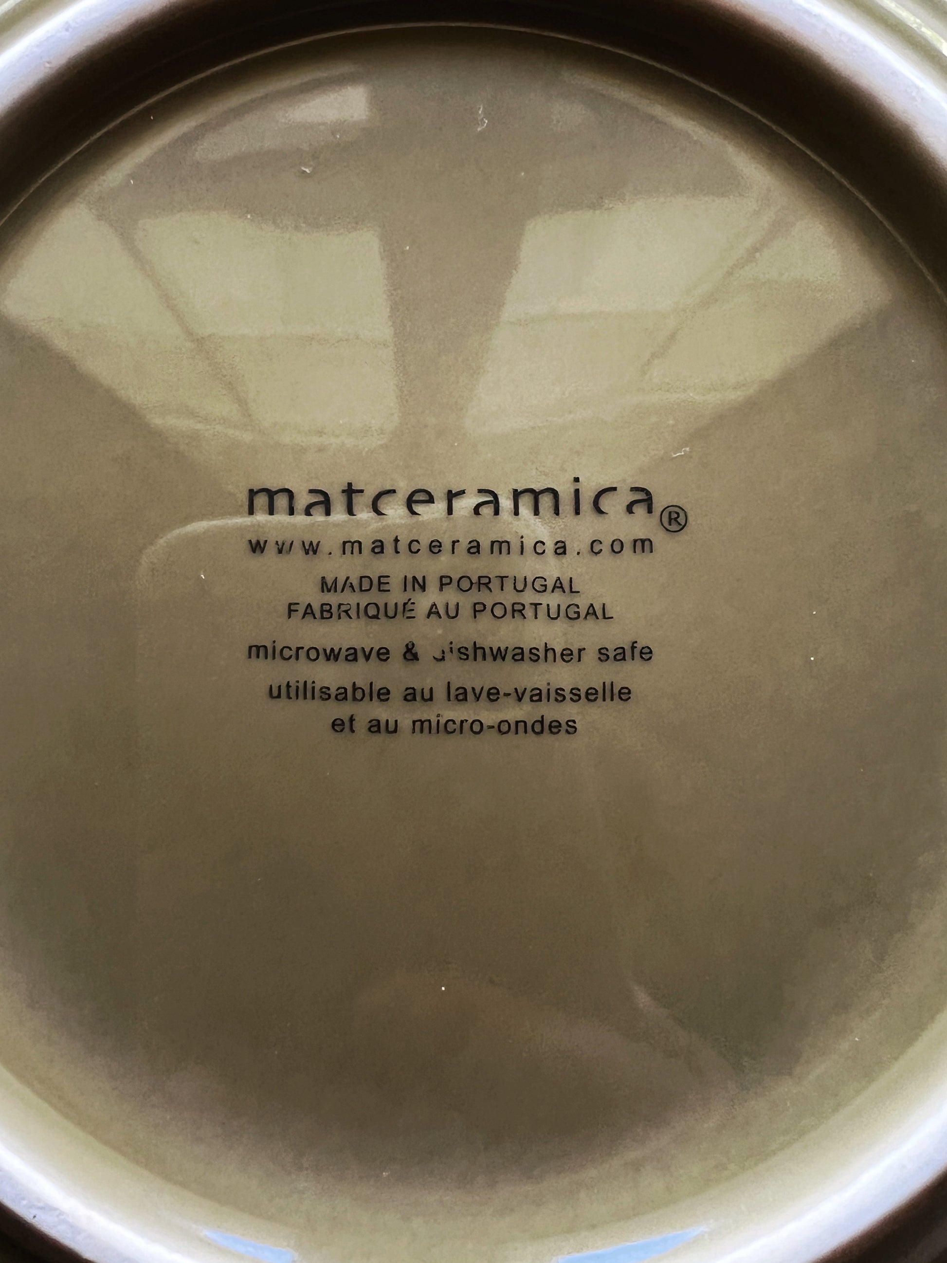 Set of 4 Vintage Matceramica Portugal Salad Plates / Dessert Plates