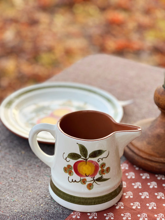 Vintage Stangl Apple Delight Pitcher