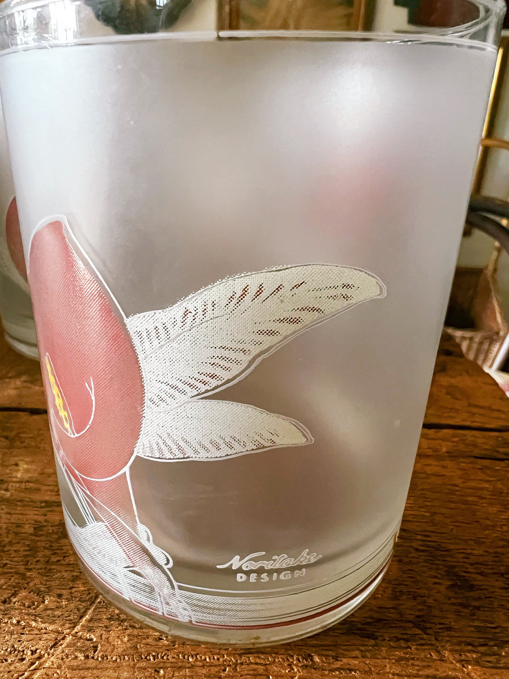 Vintage Noritake Eternal Blush Old Fashioned Glass