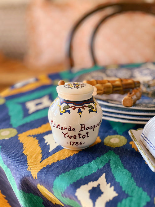 Vintage French Mustard Jar