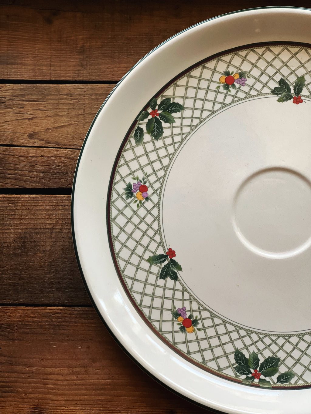Mikasa Christmas Story platter