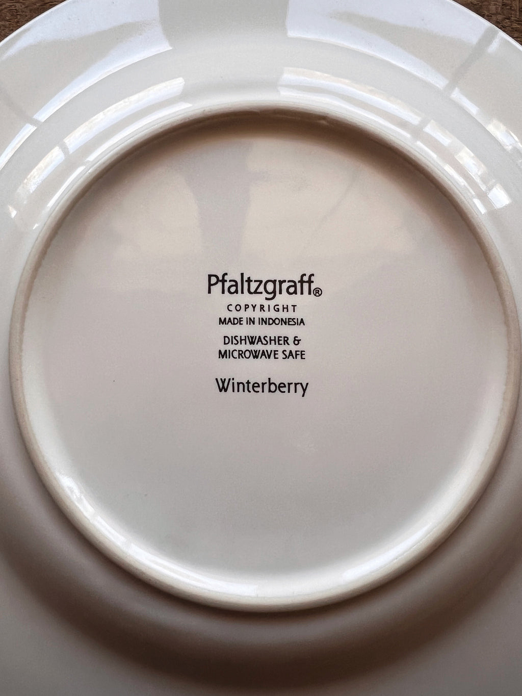 Vintage Pfaltzgraff Set of 4 Winterberry Salad Plates