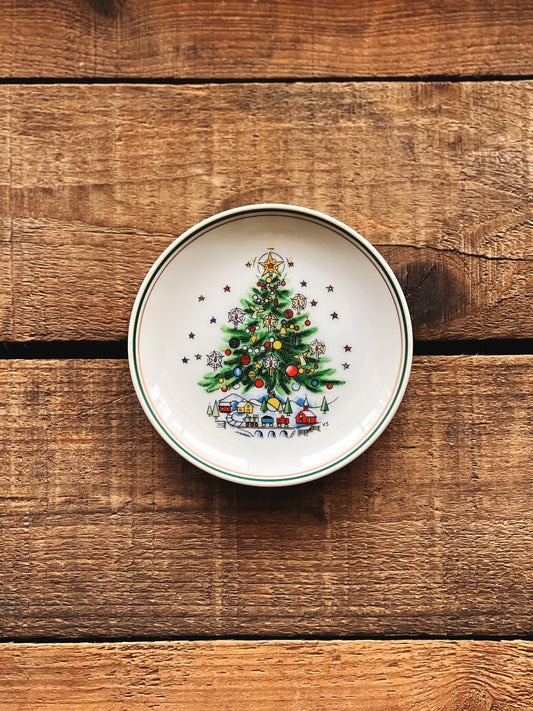 vintage Christmas coaster