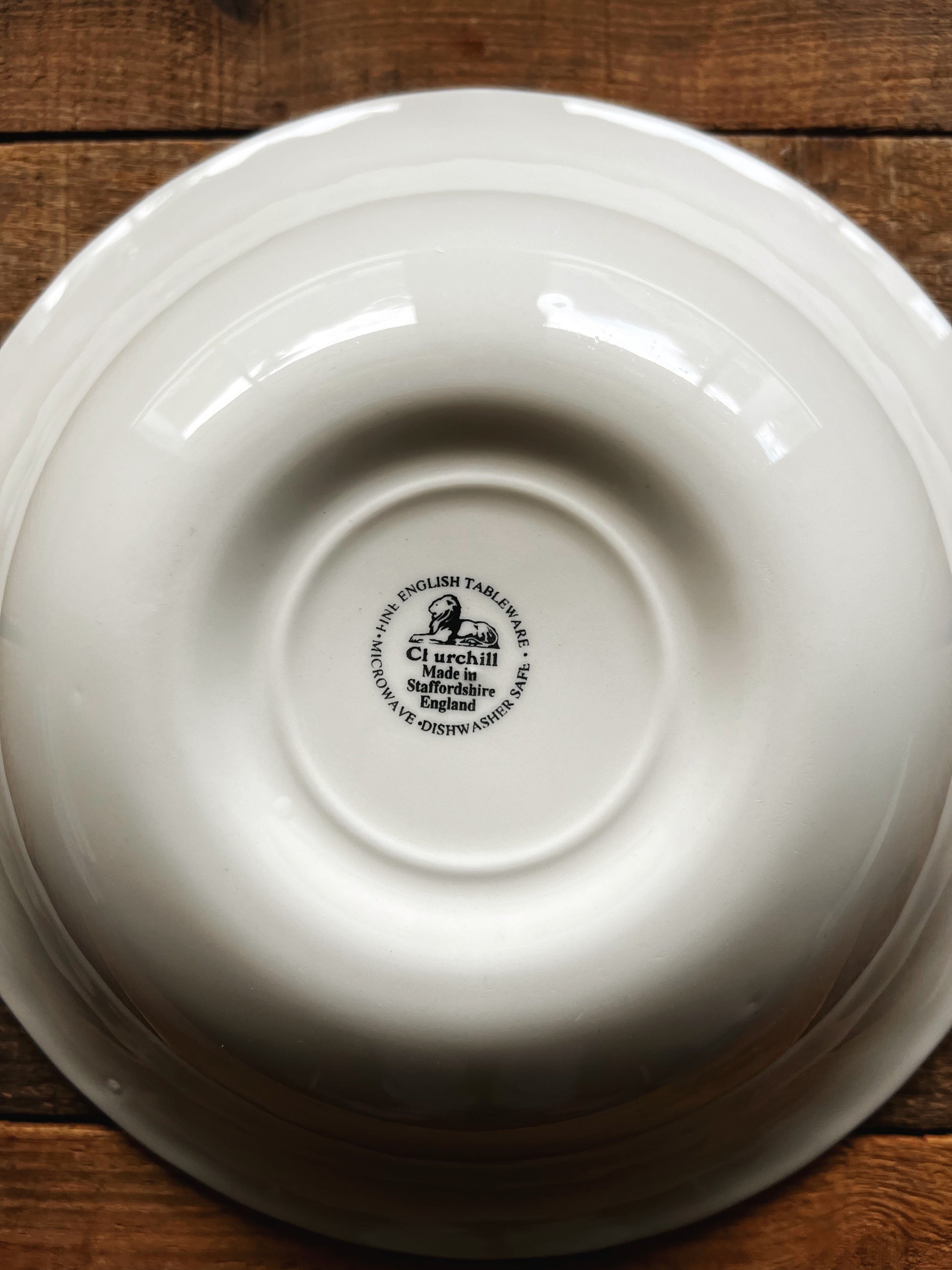 Vintage Churchill England Briar Rose Round Vegetable Bowl