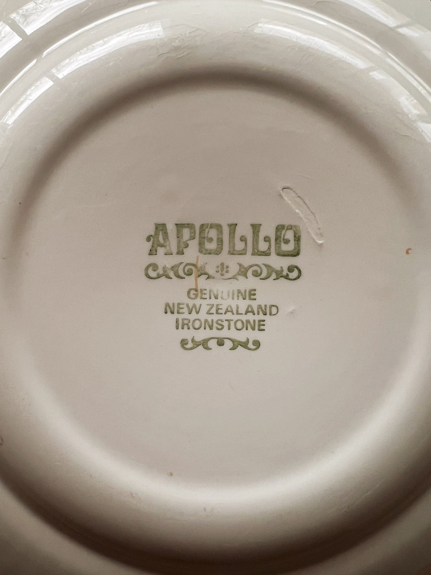 Vintage Crown Lynn Apollo Ironstone Salad Plate