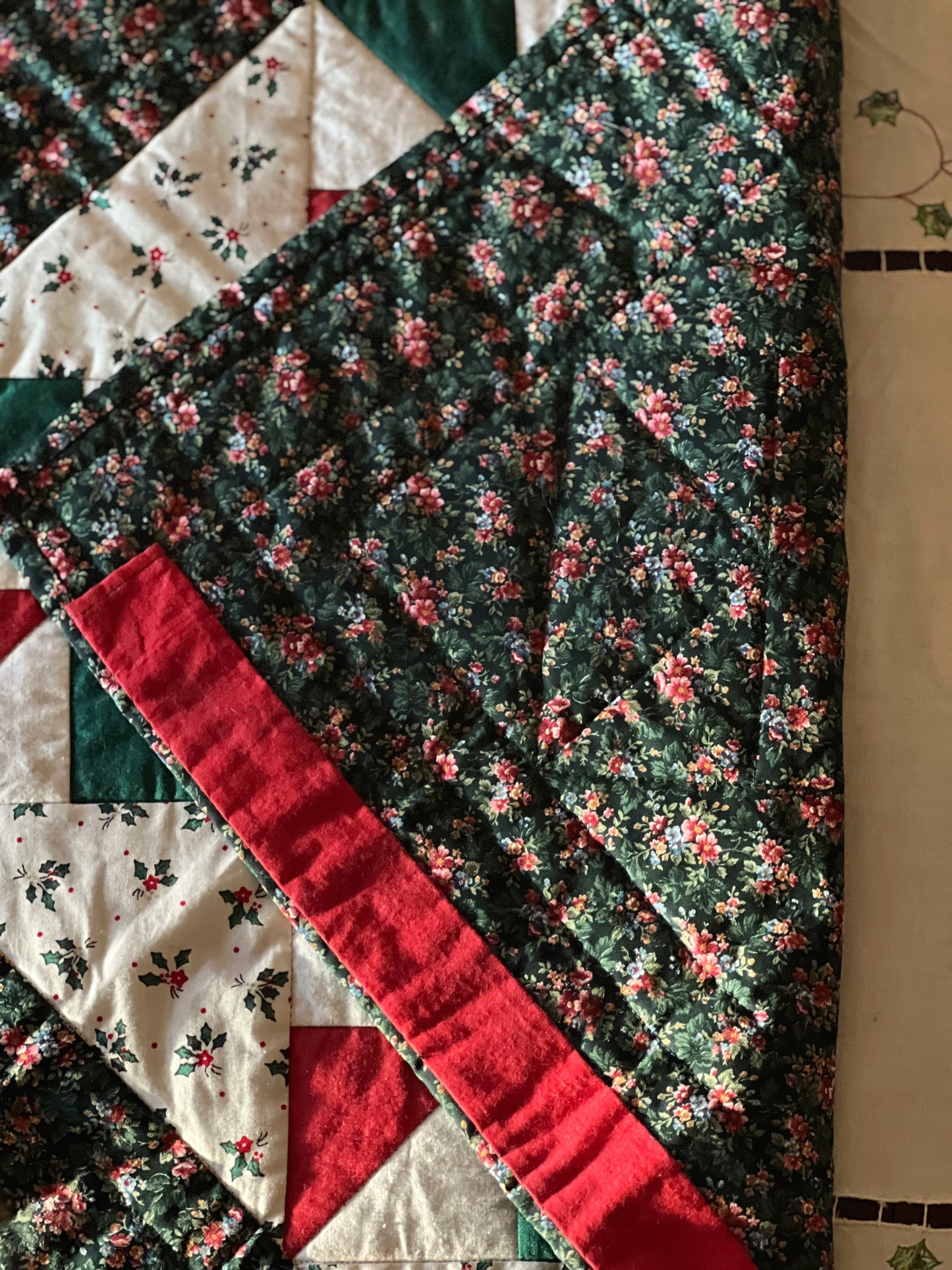 Vintage Christmas Quilt