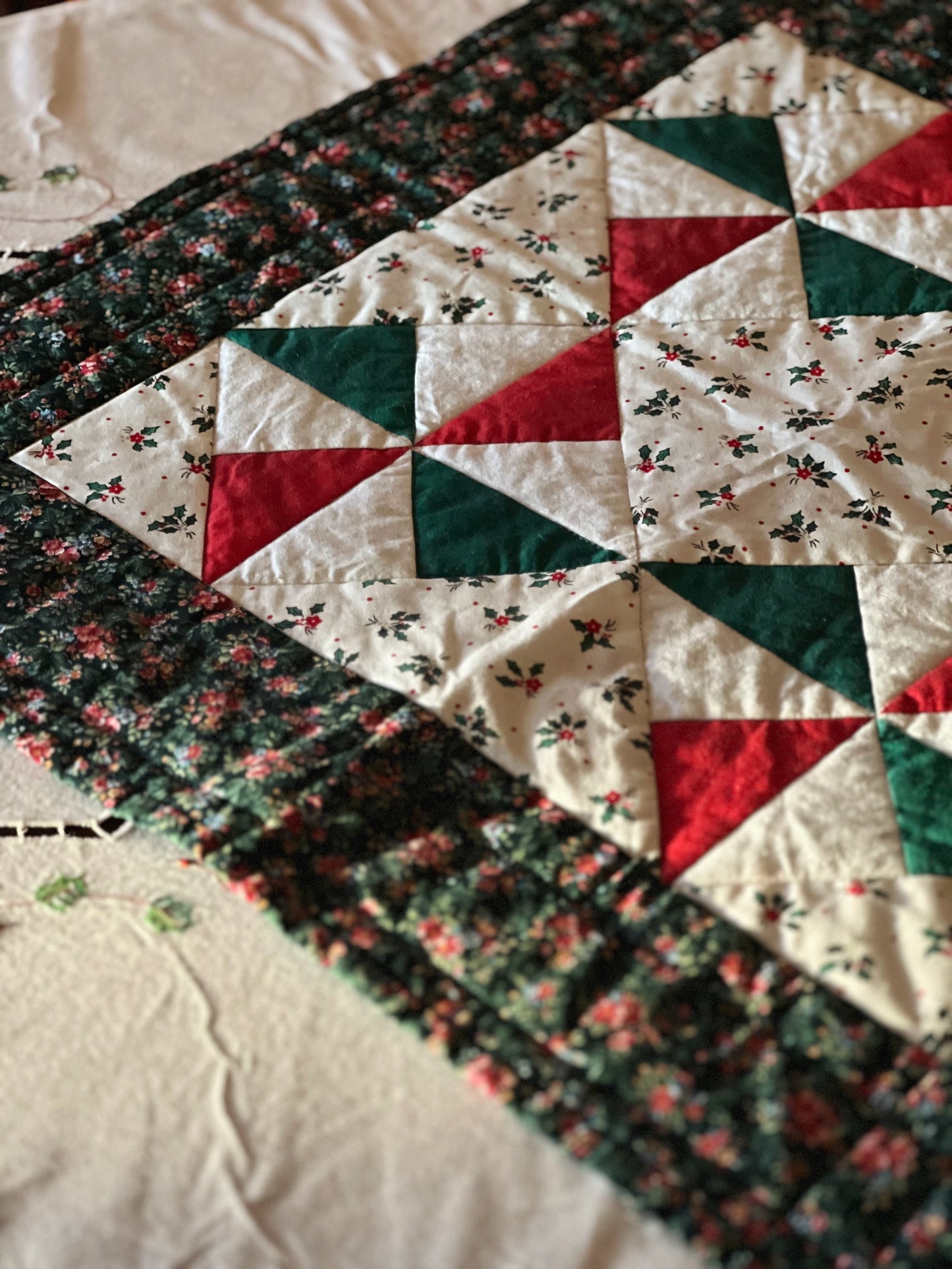 Vintage Christmas Quilt