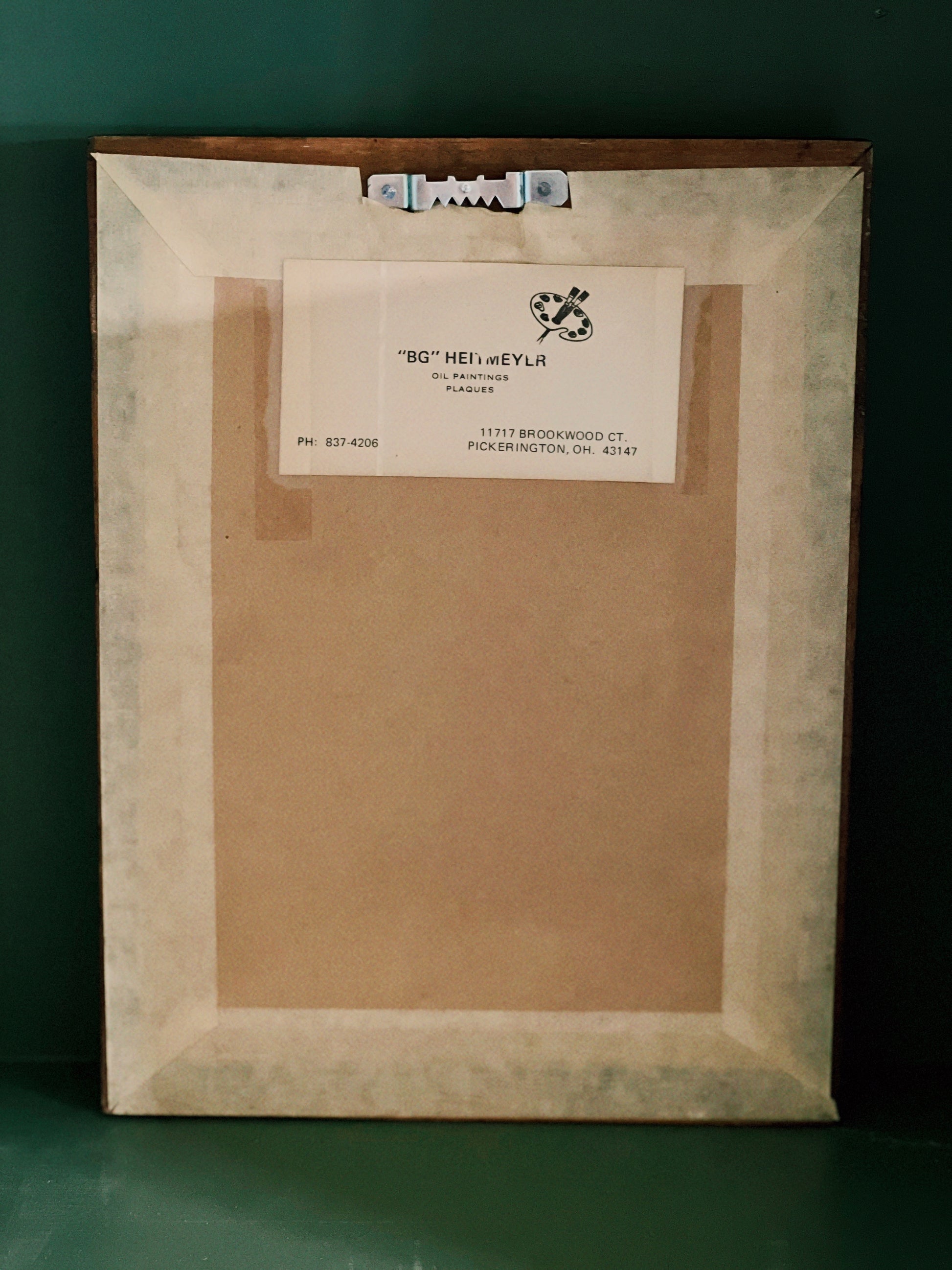 Framed Vintage Church Print