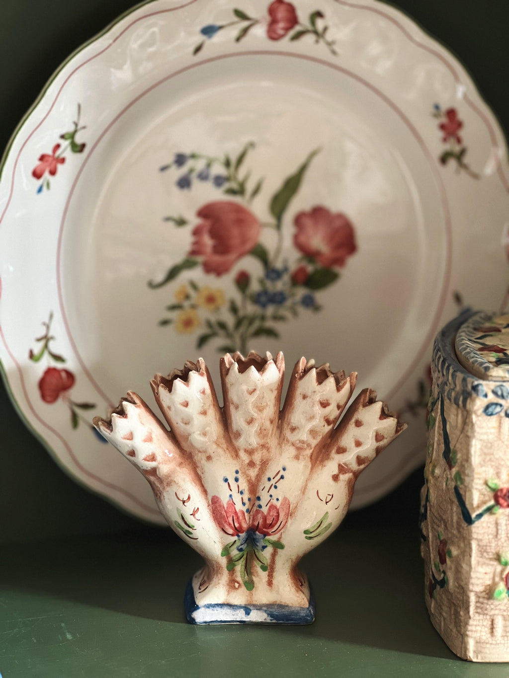 Vintage Tiny Tulipiere