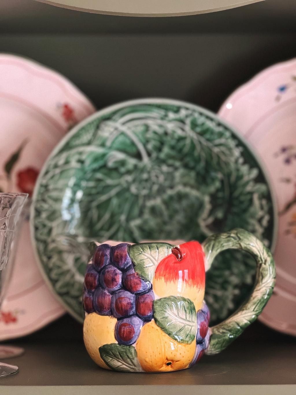 Vintage Fitz & Floyd Calypso Fruit Mug