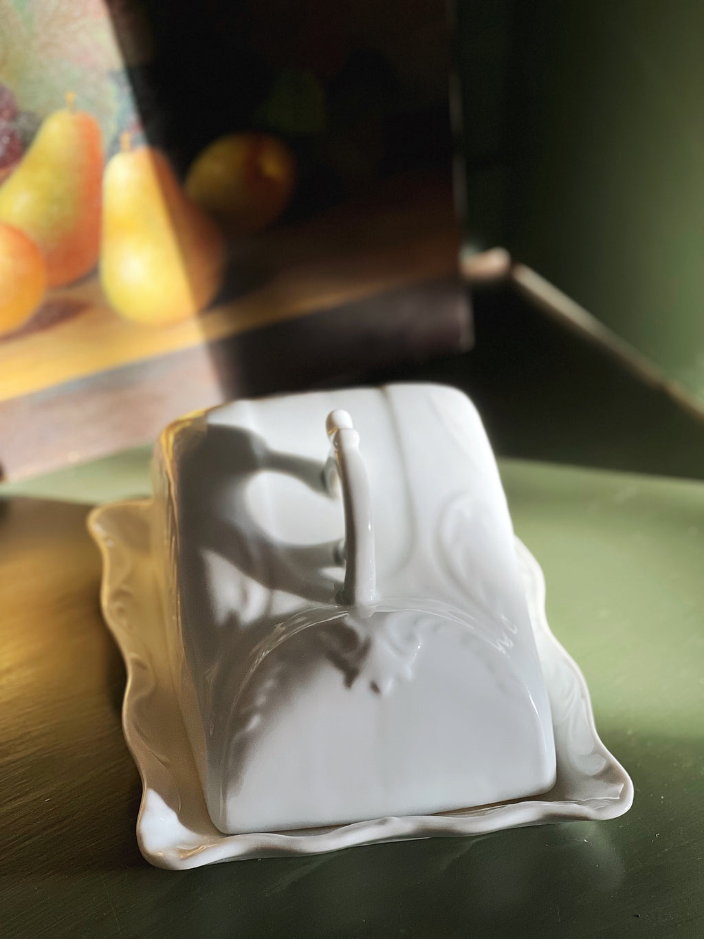 Vintage Butter Dish / Cheese Dish