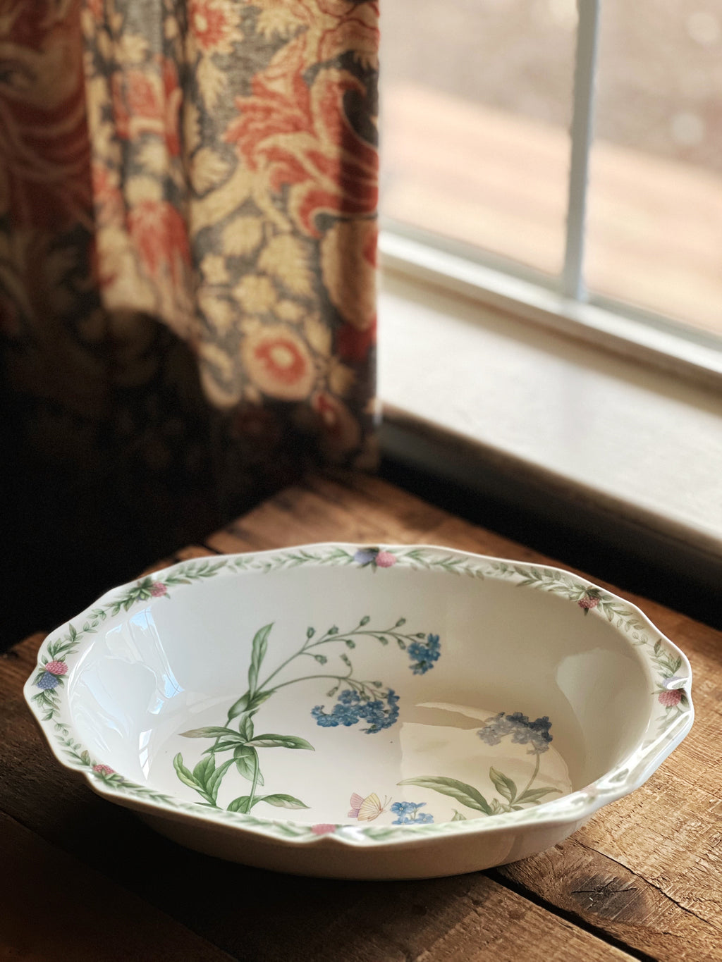 Vintage Noritake Gold Cuisine Conservatory Oval Vegetable Bowl