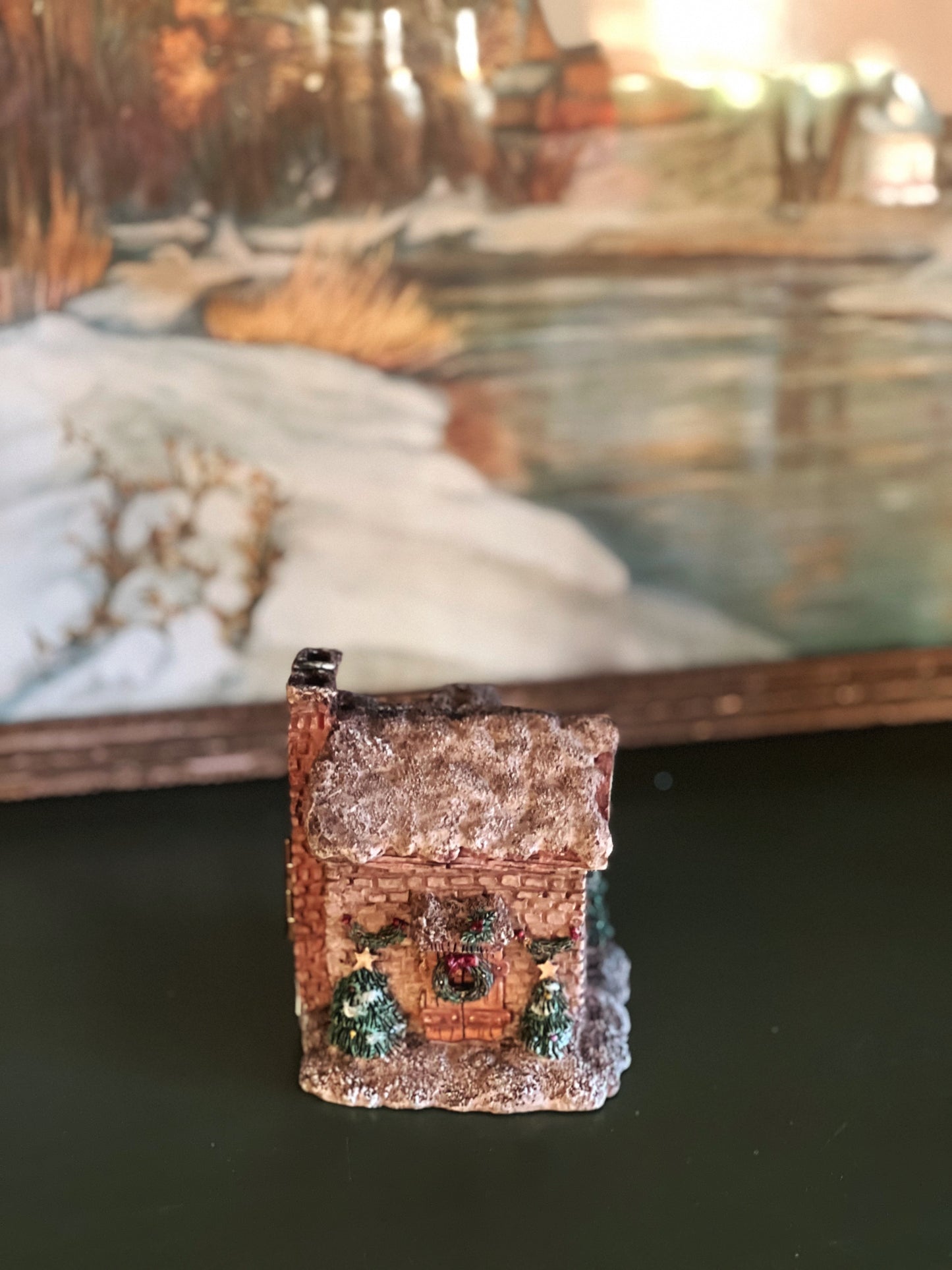 miniature Christmas cottage