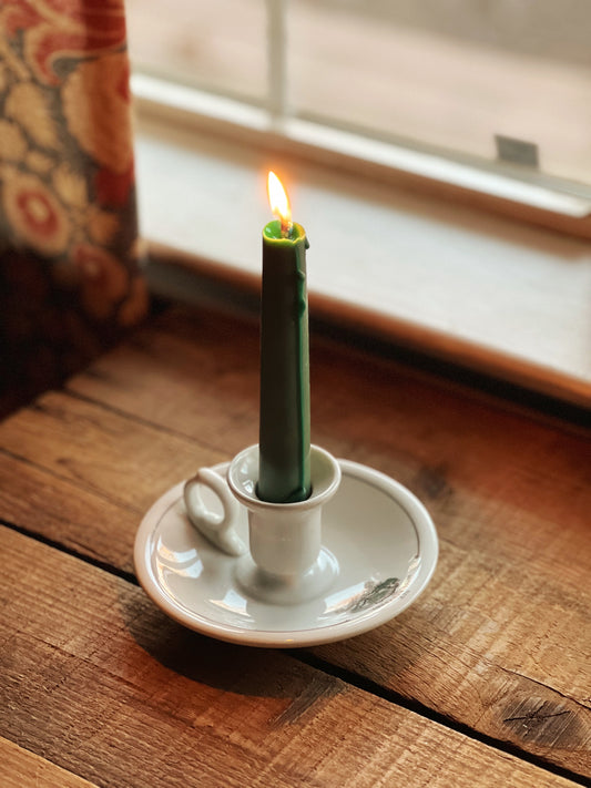 souvenir candle ring from The Hotel Brevoort in NYC