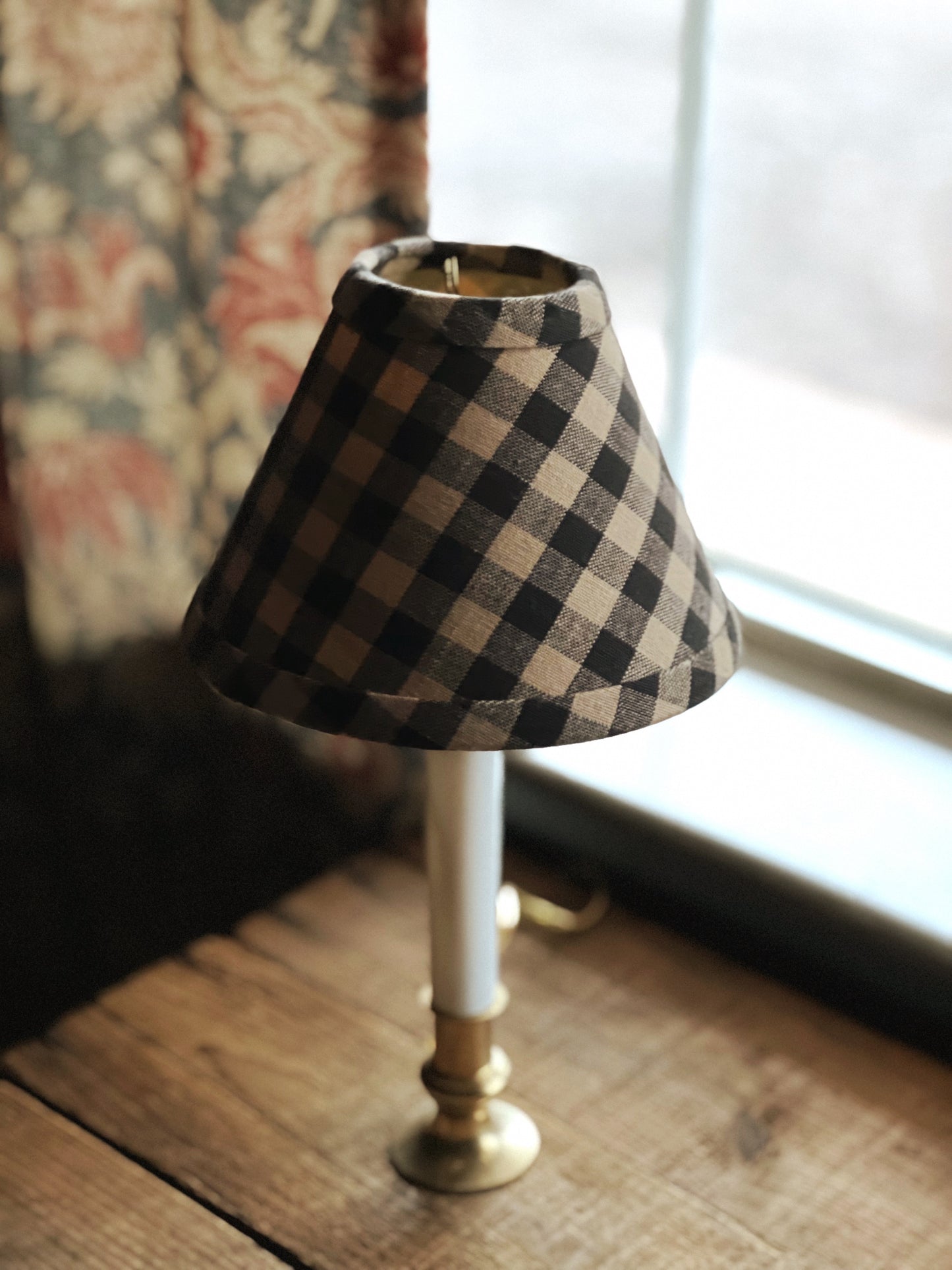 Vintage Fabric Candle Clip Lampshades