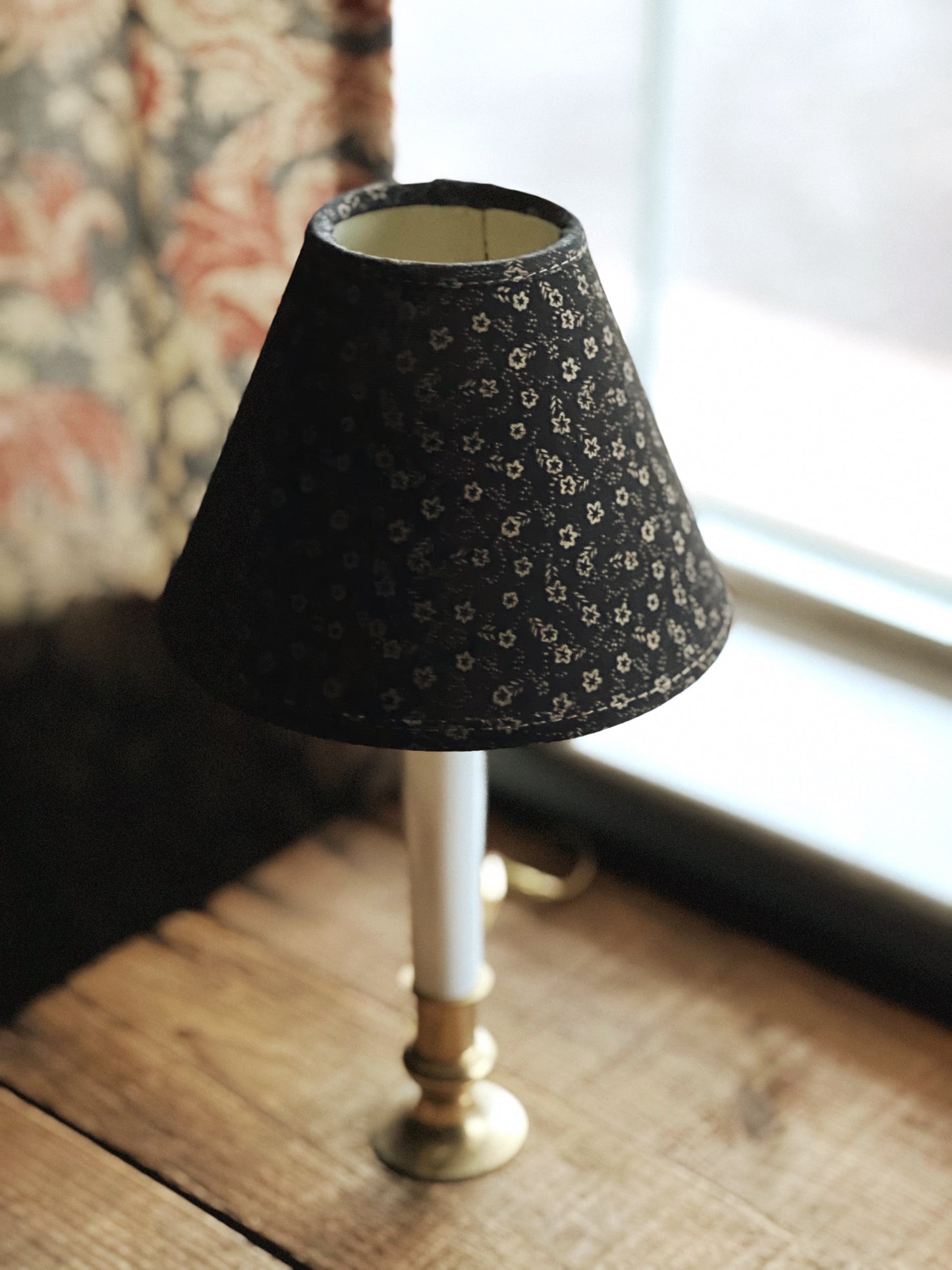 Vintage Fabric Candle Clip Lampshades