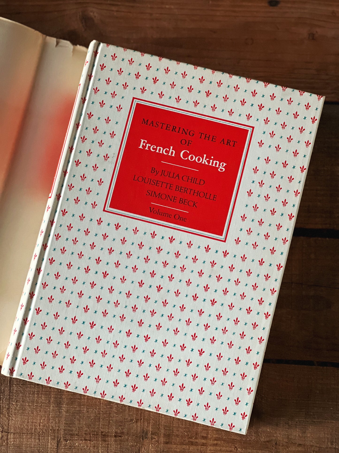 Vintage Mastering the Art of French Cooking by Julia Child Volume 1 and Volume 2 Cookbook 1970 Edition