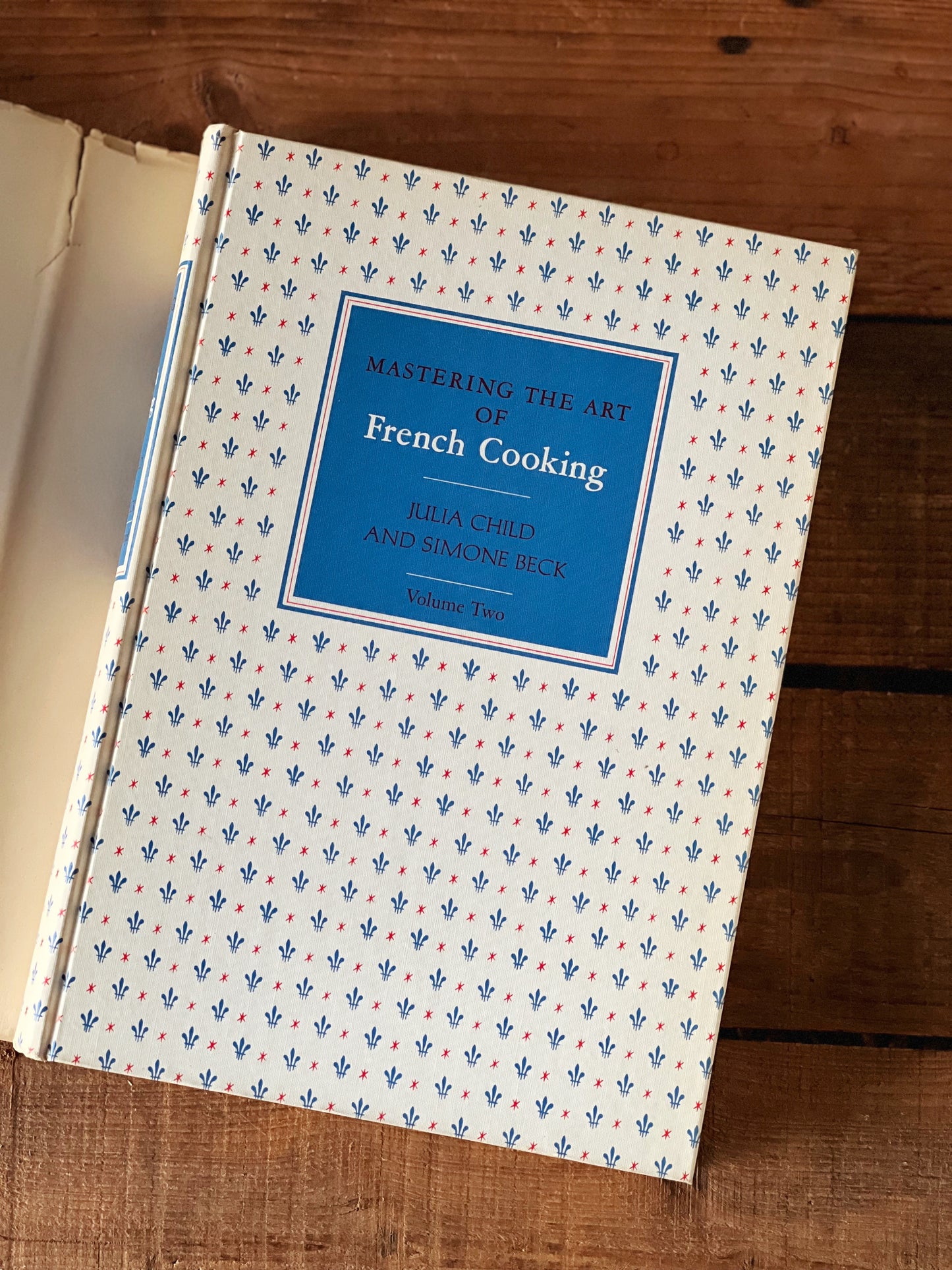 Vintage Mastering the Art of French Cooking by Julia Child Volume 1 and Volume 2 Cookbook 1970 Edition