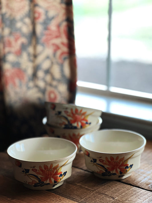 Vintage Mikasa Continental Ivory Majestic Dessert Bowl