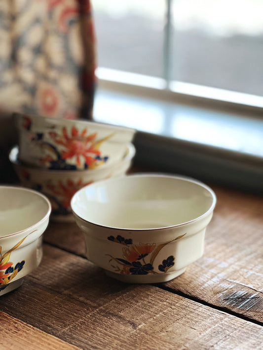 Vintage Mikasa Continental Ivory Majestic Dessert Bowl