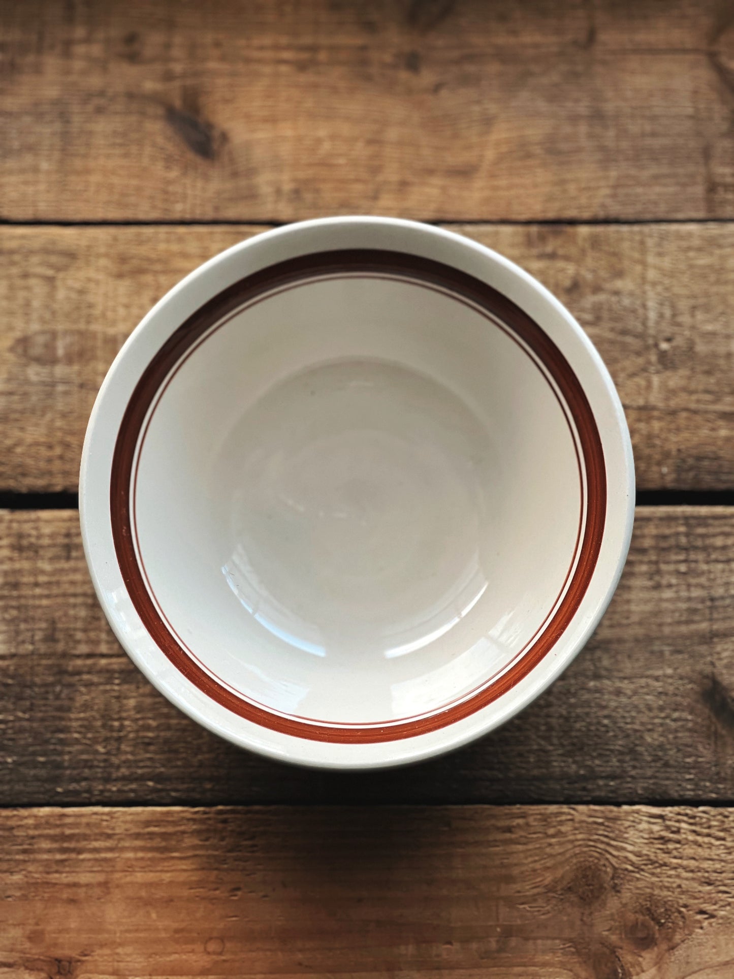 Vintage Stoneware Round Cereal Bowl / Vegetable Bowl / Serving Bowl