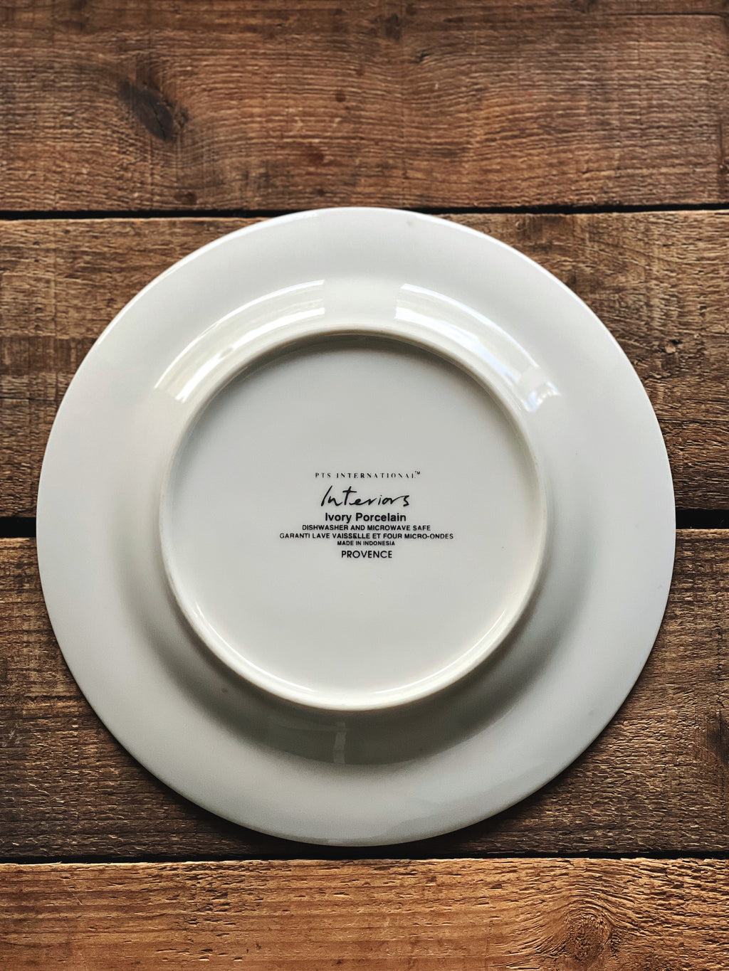 Vintage PTS International Interiors Provence Salad Plate