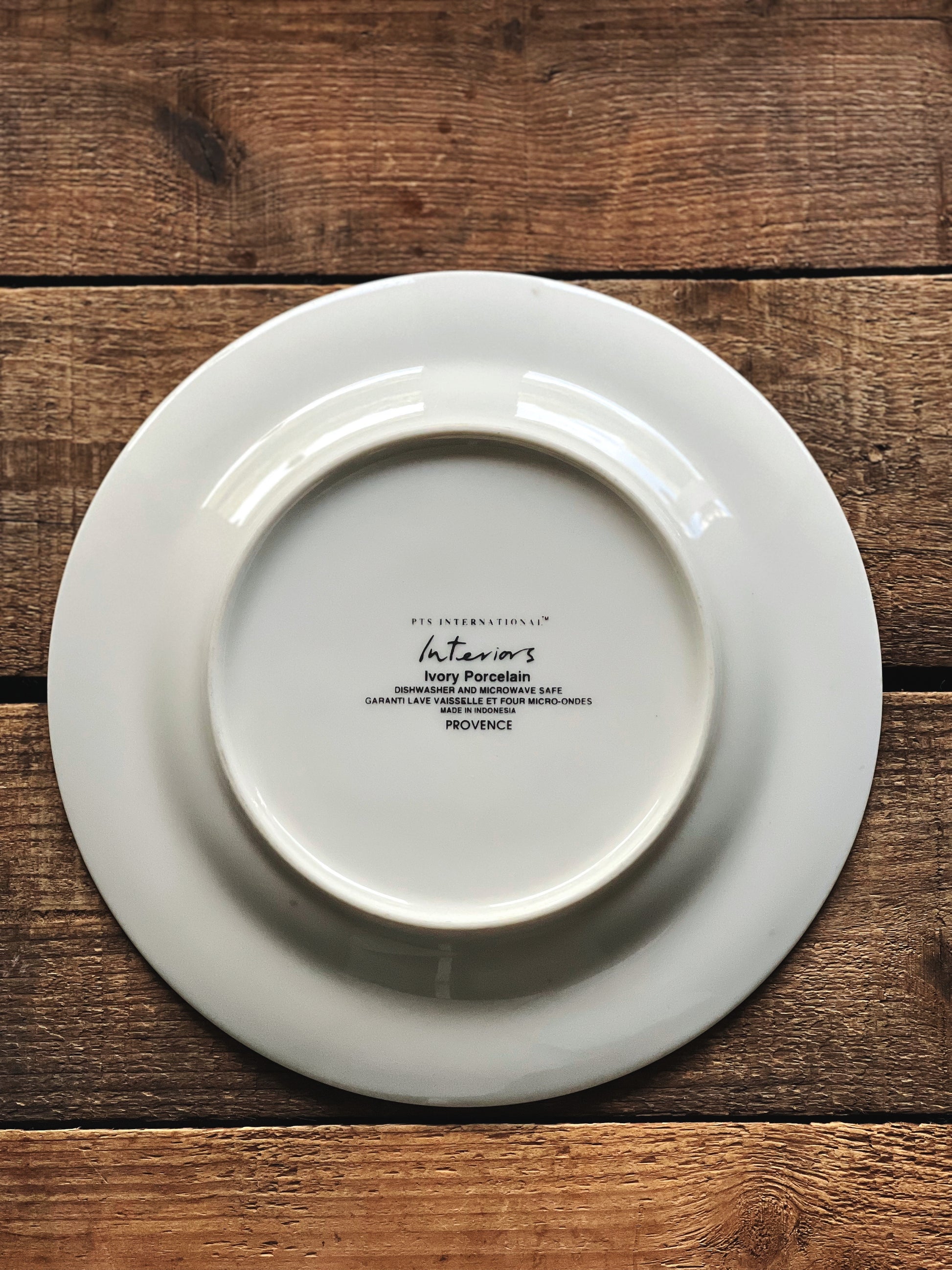 Vintage PTS International Interiors Provence Salad Plate