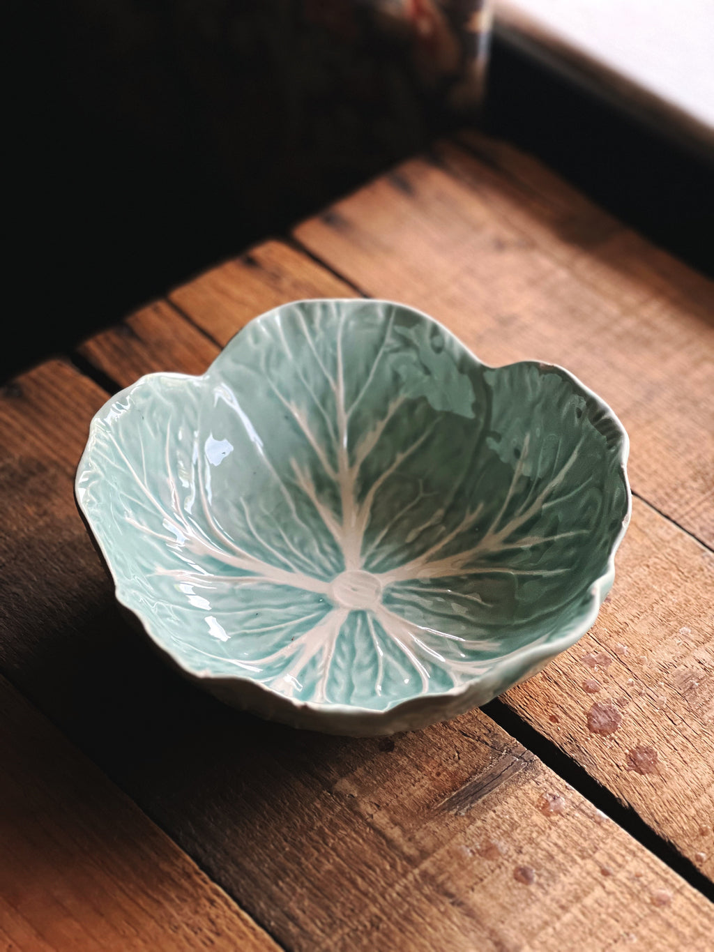 Vintage Bordallo Pinheiro Cabbage Bowl