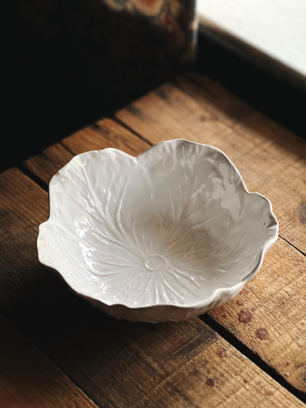 Vintage Bordallo Pinheiro Cabbage Bowl